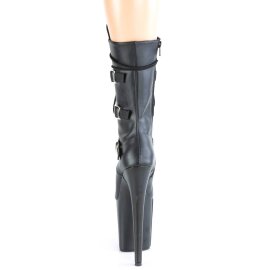 Pleaser FLAMINGO-1053 Plateau Stiefeletten Kunstleder Schwarz EU-35 / US-5