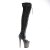 Pleaser FLAMINGO-3027 Plateau Overknee Stiefel künstliches Wildleder Schwarz EU-41 / US-11