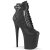 Pleaser FLAMINGO-800-05 Plateau Stiefeletten Kunstleder Schwarz EU-35 / US-5