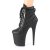 Pleaser FLAMINGO-800-05 Plateau Stiefeletten Kunstleder Schwarz EU-35 / US-5