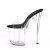 Pleaser FLAMINGO-801 Plateau Pantoletten Transparent EU-35 / US-5