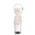 Pleaser FLAMINGO-808G Plateau Sandaletten Glitter Transparent Rosa EU-35 / US-5