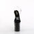Pleaser FLAMINGO-808NLDG Plateau Sandaletten Transparent Schwarz EU-35 / US-5