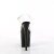 Pleaser FLAMINGO-808NLTG Plateau Sandaletten Transparent Schwarz EU-35 / US-5