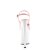 Pleaser FLAMINGO-809 Plateau Sandaletten Lack Rosa Weiß EU-41 / US-11