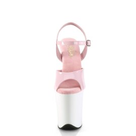 Pleaser FLAMINGO-809 Plateau Sandaletten Lack Rosa...