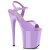 Pleaser FLAMINGO-809 Plateau Sandaletten Lack Lila EU-35 / US-5