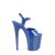 Pleaser FLAMINGO-809 Plateau Sandaletten Lack Blau EU-35 / US-5