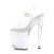 Pleaser ILLUMINATOR-808 Plateau Stiefeletten Transparent Bunt EU-37 / US-7