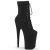 Pleaser INFINITY-1020FS Plateau Stiefeletten künstliches Wildleder Schwarz EU-35 / US-5