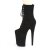 Pleaser INFINITY-1020FS Plateau Stiefeletten künstliches Wildleder Schwarz EU-38 / US-8