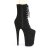 Pleaser INFINITY-1020FS Plateau Stiefeletten künstliches Wildleder Schwarz EU-38 / US-8