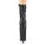 Pleaser INFINITY-1020PK Plateau Stiefeletten Kunstleder Schwarz EU-39 / US-9