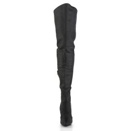 Pleaser LEGEND-8899 Overknee Stiefel Leder Schwarz EU-37...
