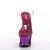 Pleaser MOON-708LG Plateau Sandaletten Transparent Lila EU-35 / US-5