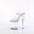 Pleaser NAUGHTY-808 Plateau Sandaletten Transparent EU-35 / US-5