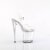Pleaser NAUGHTY-808 Plateau Sandaletten Transparent EU-35 / US-5