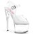Pleaser PASSION-708 Plateau Sandaletten Transparent EU-35 / US-5