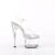 Pleaser PASSION-708 Plateau Sandaletten Transparent EU-35 / US-5