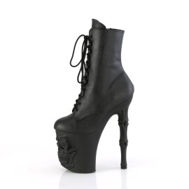 Pleaser RAPTURE-1020 Plateau Stiefeletten Kunstleder Schwarz EU-35 / US-5