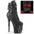 Pleaser RAPTURE-1020STR-LT Plateau Stiefeletten KunstKunstleder Schwarz EU-37 / US-7