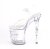 Pleaser RAPTURE-808 Plateau Sandaletten Transparent EU-35 / US-5
