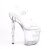 Pleaser RAPTURE-808 Plateau Sandaletten Transparent EU-35 / US-5