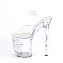 Pleaser RAPTURE-808 Plateau Sandaletten Transparent EU-37 / US-7