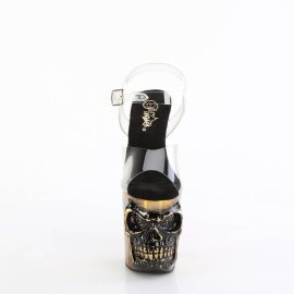 Pleaser RAPTURE-808-LT Plateau Sandaletten Transparent...