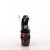 Pleaser RAPTURE-808-LT Plateau Sandaletten Transparent Rot EU-35 / US-5