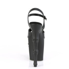 Pleaser RAPTURE-809 Plateau Sandaletten Kunstleder Schwarz EU-37 / US-7