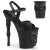 Pleaser RAPTURE-809 Plateau Sandaletten Kunstleder Schwarz EU-37 / US-7