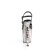 Pleaser RAPTURE-809-LT Plateau Sandaletten Kunstleder Schwarz Silber EU-37 / US-7