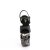Pleaser RAPTURE-809-LT Plateau Sandaletten Kunstleder Schwarz Silber EU-39 / US-9