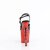 Pleaser RAPTURE-809-LT Plateau Sandaletten Kunstleder Schwarz Rot EU-35 / US-5