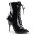 Pleaser SEDUCE-1020 Stiefeletten Lack Schwarz EU-42 / US-12