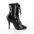 Pleaser SEDUCE-1020 Stiefeletten Lack Schwarz EU-43 / US-13