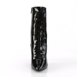 Pleaser SEDUCE-1020 Stiefeletten Lack Schwarz EU-39 / US-9