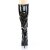 Pleaser SEDUCE-2000 Kniestiefel Lack Schwarz EU-37 / US-7