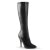 Pleaser SEDUCE-2000 Kniestiefel Kunstleder Schwarz EU-38 / US-8