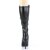 Pleaser SEDUCE-2024 Kniestiefel Kunstleder Schwarz EU-43 / US-13