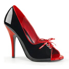 Pleaser SEDUCE-216 Pumps Lack Schwarz EU-40 / US-10