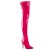 Pleaser SEDUCE-3000 Overknee Stiefel Lack Pink EU-43 / US-13