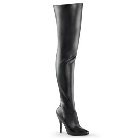 Pleaser SEDUCE-3010 Overknee Stiefel Kunstleder Schwarz...