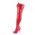 Pleaser SEDUCE-3024 Overknee Stiefel Lack Rot EU-38 / US-8
