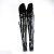 Pleaser SEDUCE-3080 Overknee Stiefel Lack Schwarz EU-38 / US-8