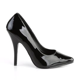 Pleaser SEDUCE-420 Pumps Lack Schwarz EU-43 / US-13