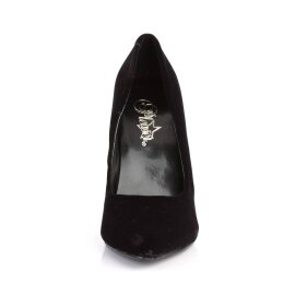 Pleaser SEDUCE-420 Pumps Samt Schwarz EU-35 / US-5