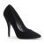 Pleaser SEDUCE-420 Pumps Samt Schwarz EU-35 / US-5