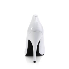 Pleaser SEDUCE-420 Pumps Lack Weiß EU-35 / US-5